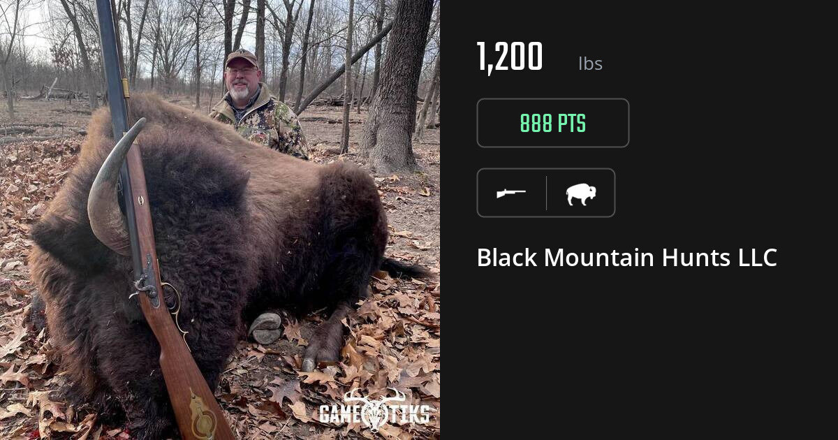 Buffalo harvest on Gametiks
