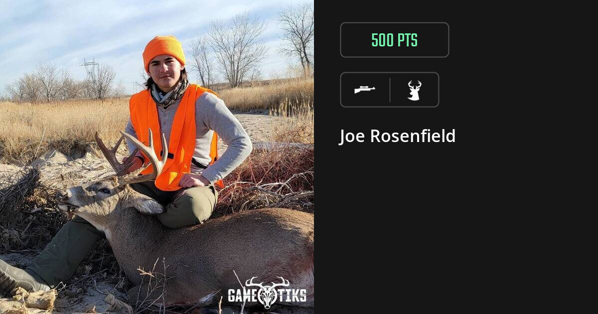 deer harvest by Joe Rosenfield