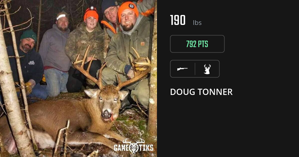 Deer harvest on Gametiks