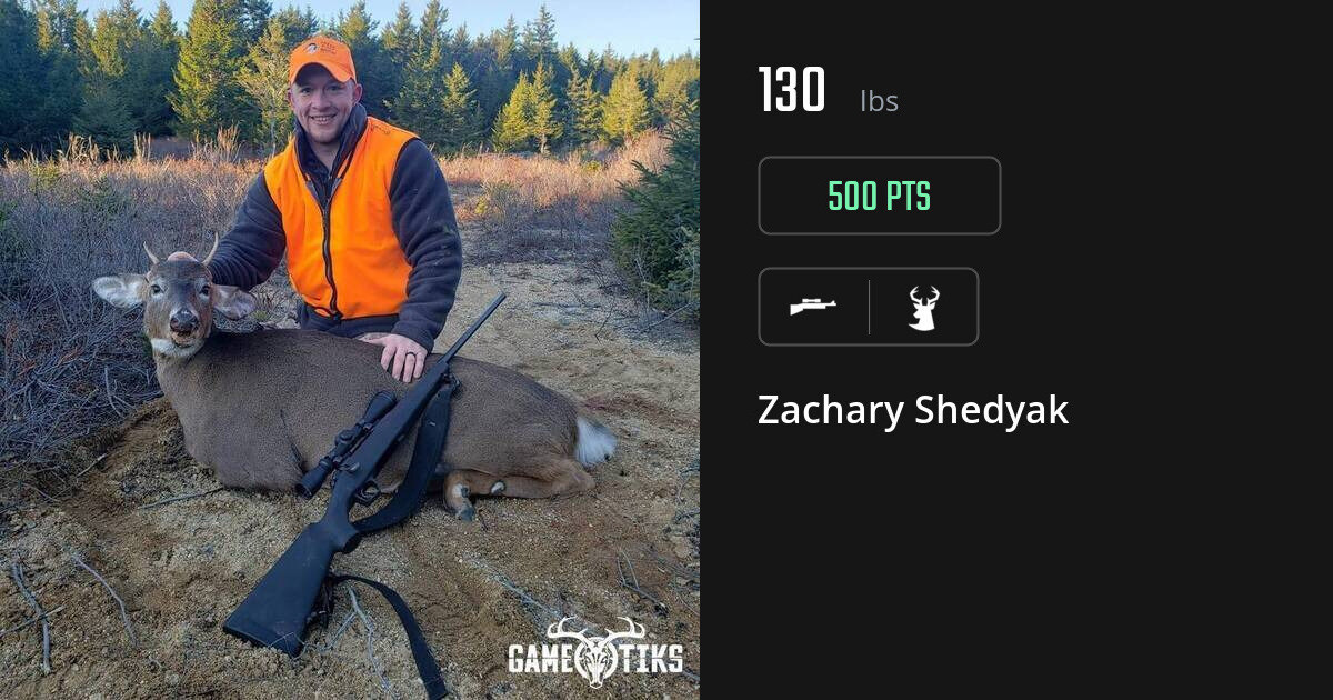deer harvest by Zachary Shedyak