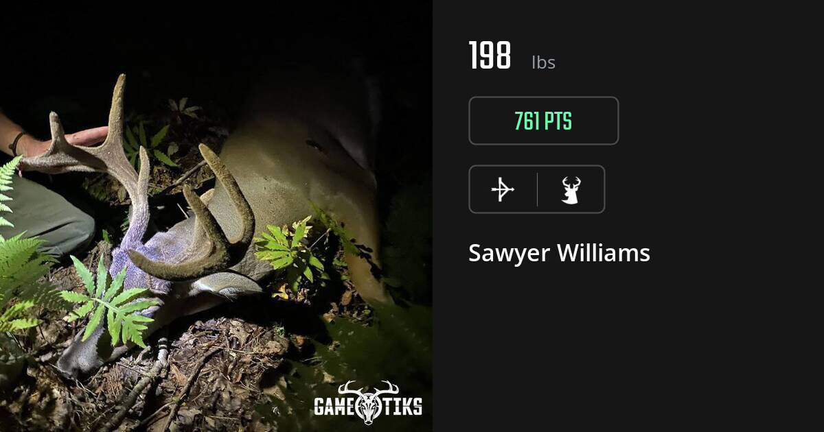 Deer harvest on Gametiks