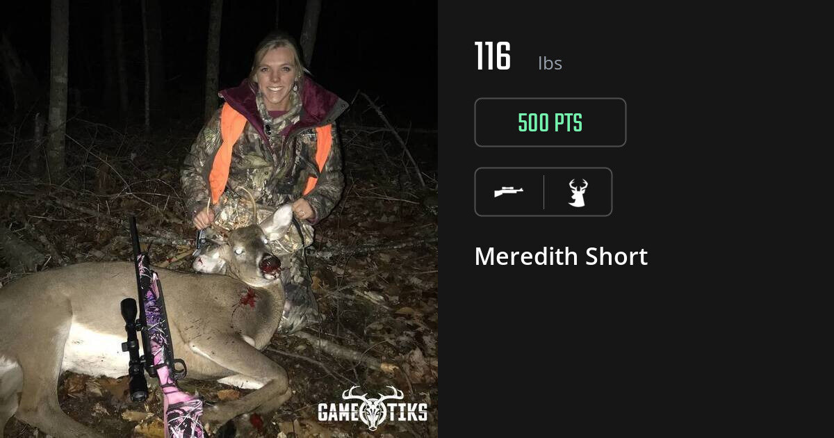 deer harvest by Meredith Short