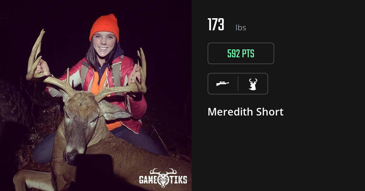 Deer harvest on Gametiks