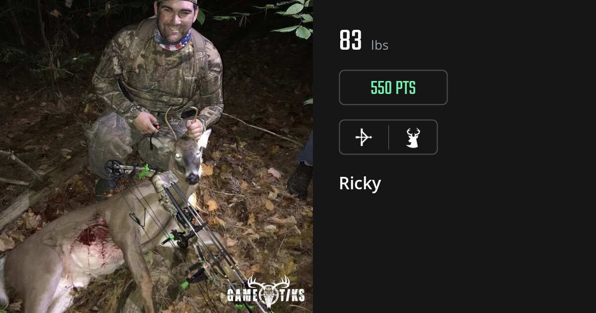 deer harvest by Ricky