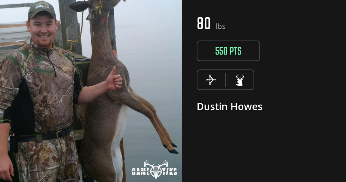 Deer harvest on Gametiks