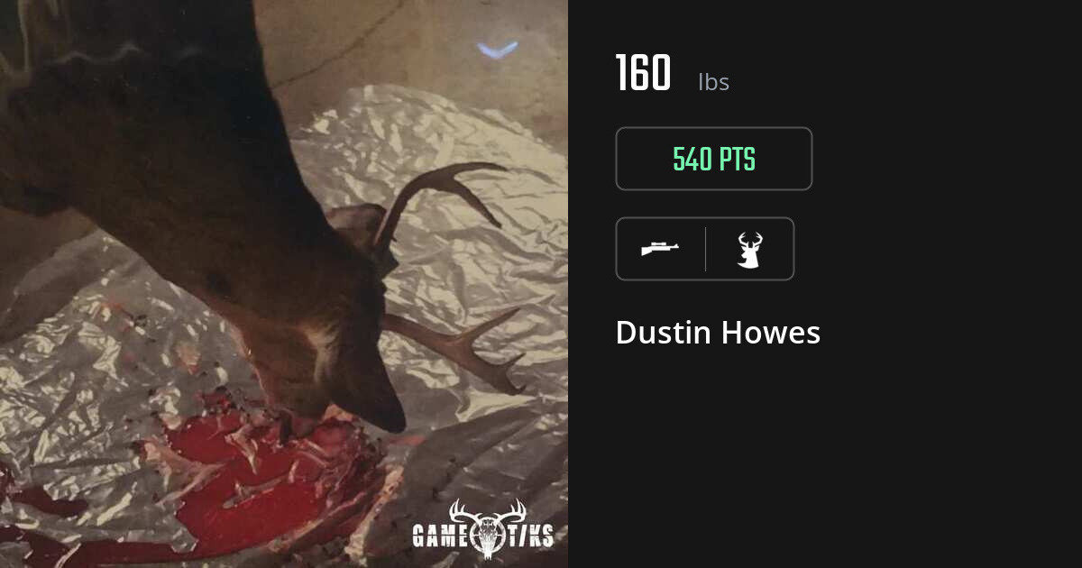 Deer harvest on Gametiks