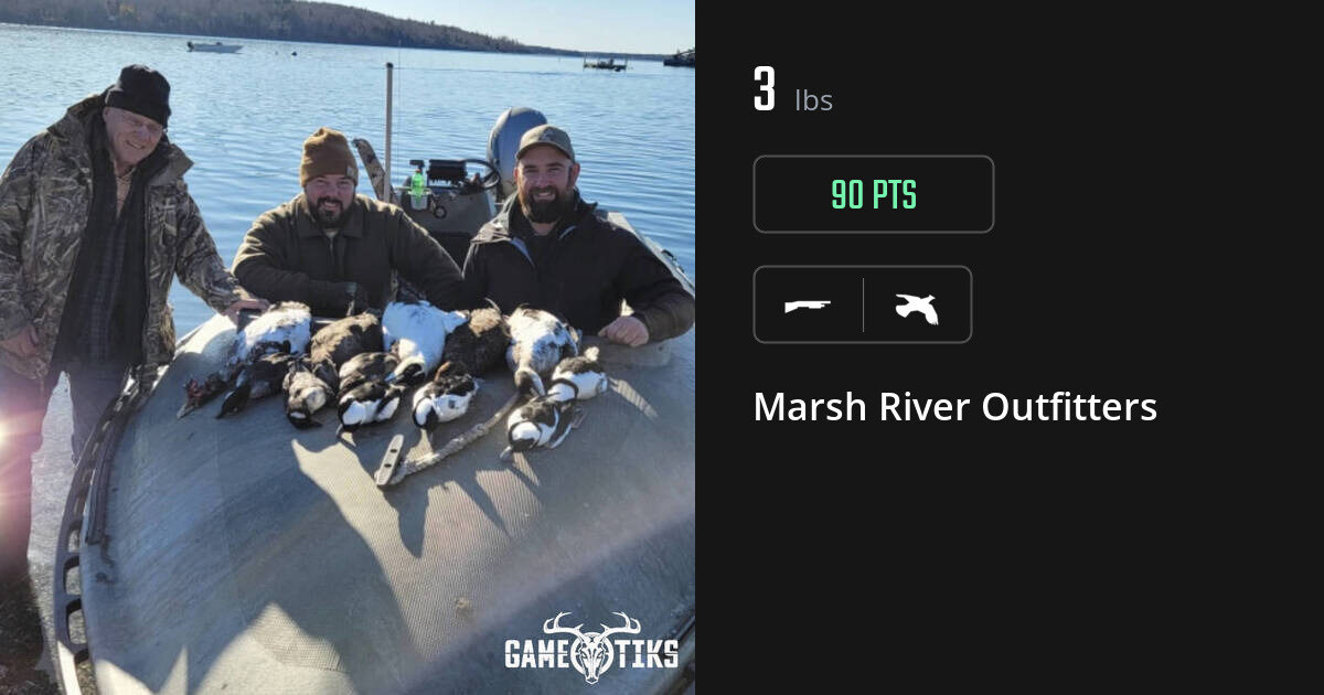Upland bird harvest on Gametiks