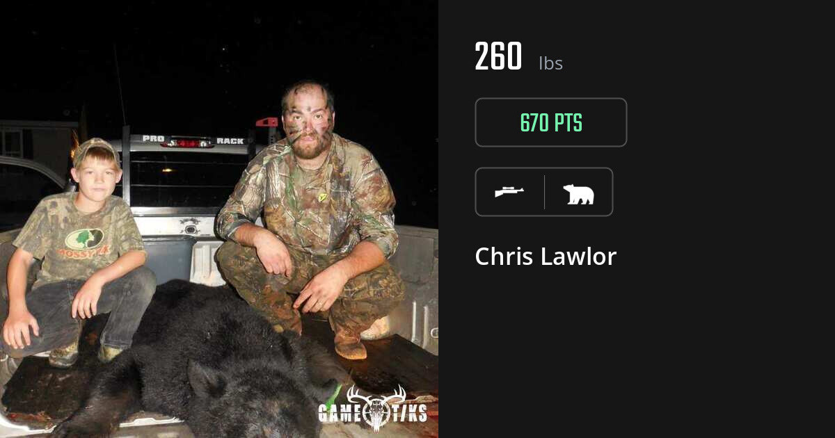 Bear harvest on Gametiks