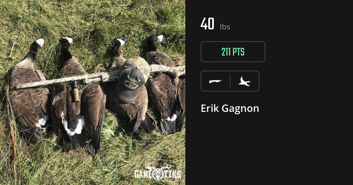 waterfowl harvest by Erik Gagnon