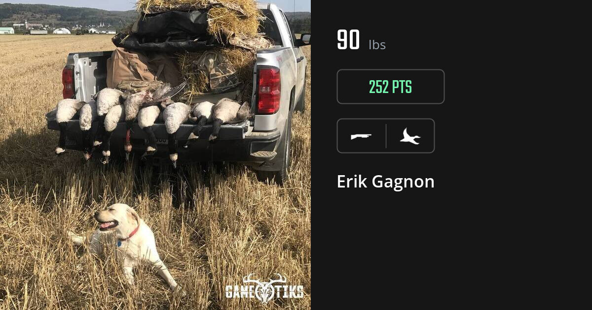 waterfowl harvest by Erik Gagnon