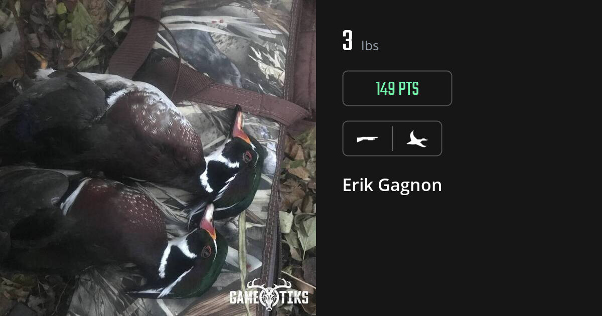 waterfowl harvest by Erik Gagnon