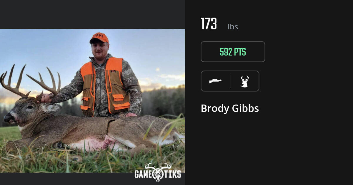 Deer harvest on Gametiks