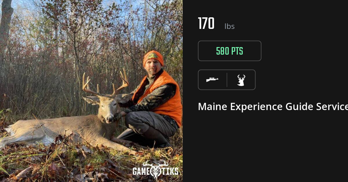 Deer harvest on Gametiks