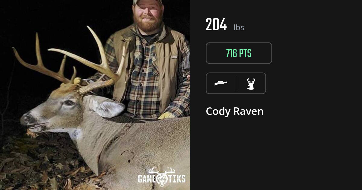 deer harvest by Cody Raven
