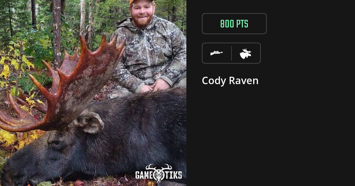 moose harvest by Cody Raven