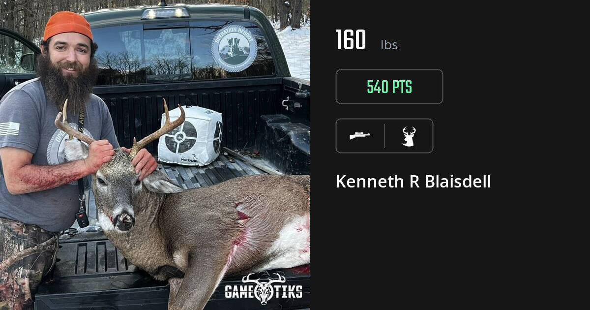 Deer harvest on Gametiks