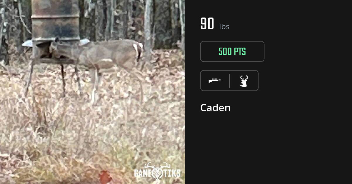 Deer harvest on Gametiks
