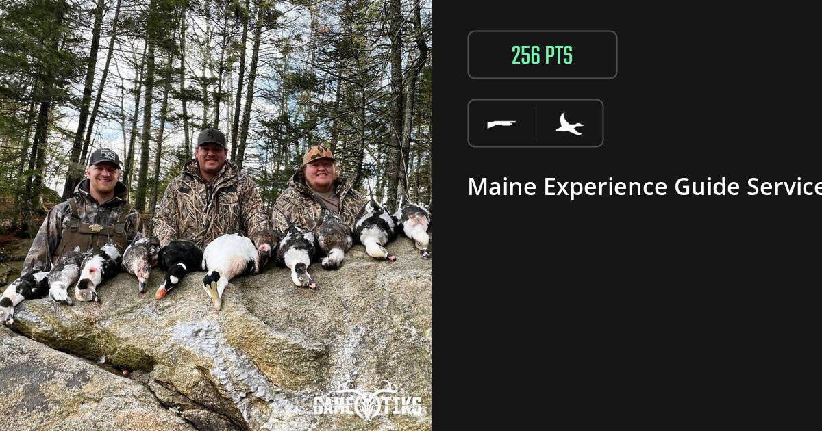 Waterfowl harvest on Gametiks