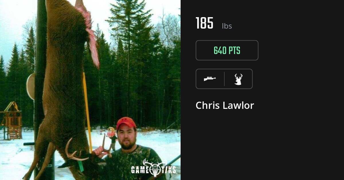 deer harvest by Chris Lawlor