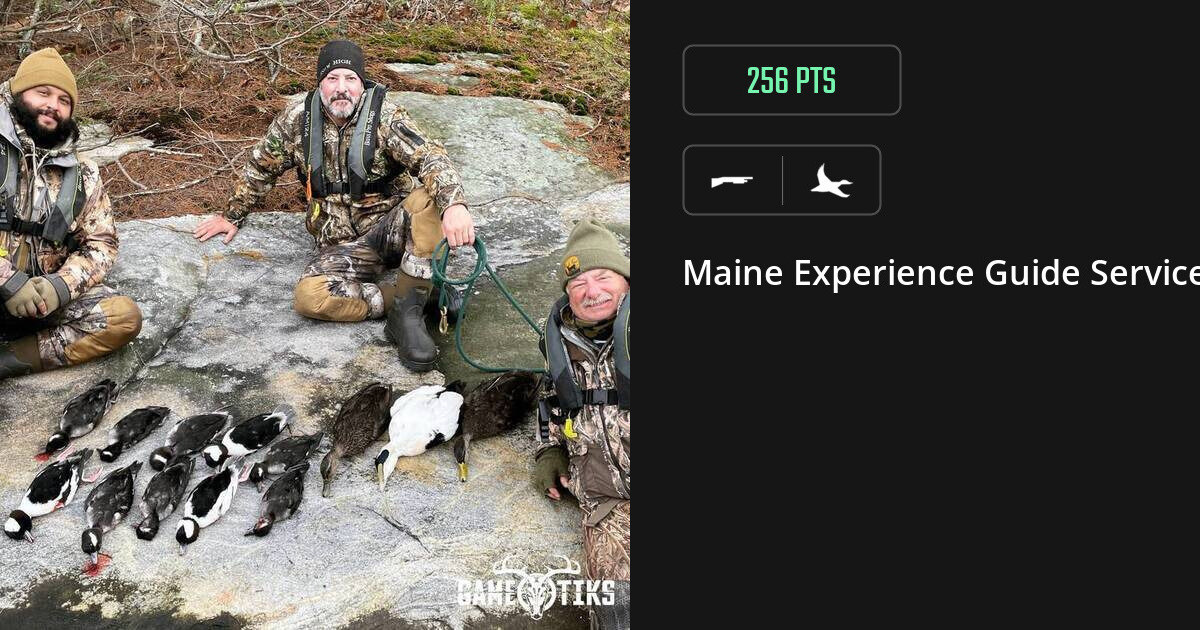 Waterfowl harvest on Gametiks