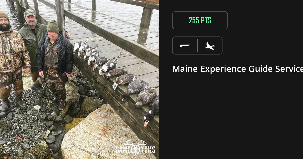Waterfowl harvest on Gametiks