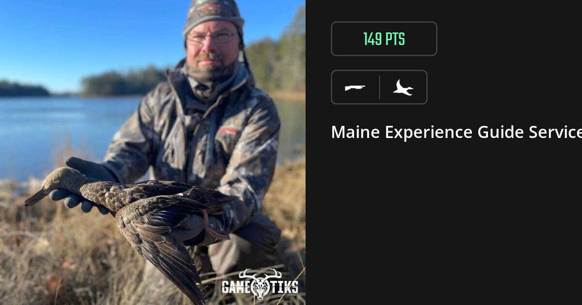 Waterfowl harvest on Gametiks