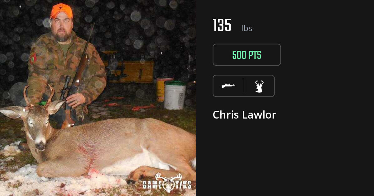 deer harvest by Chris Lawlor