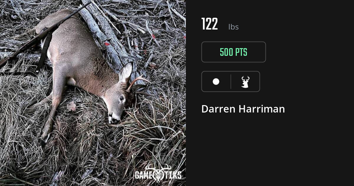 deer harvest by Darren Harriman