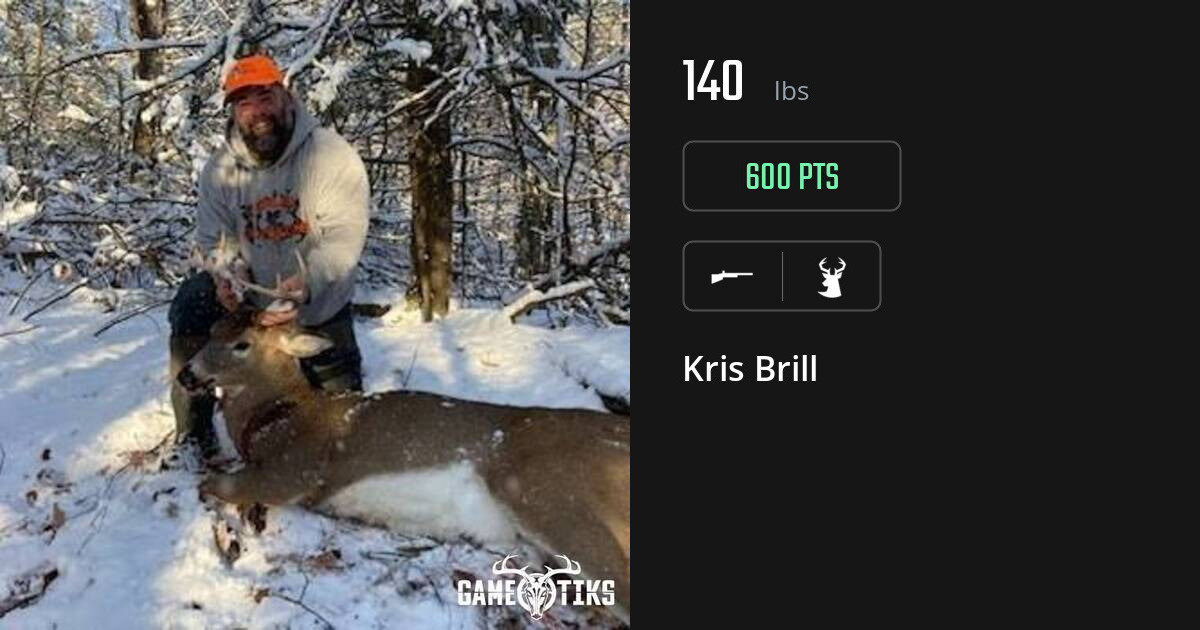 Deer harvest on Gametiks