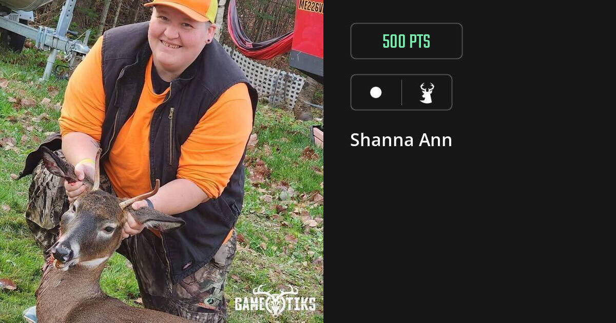 Deer harvest on Gametiks