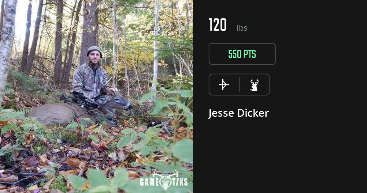 Deer harvest on Gametiks