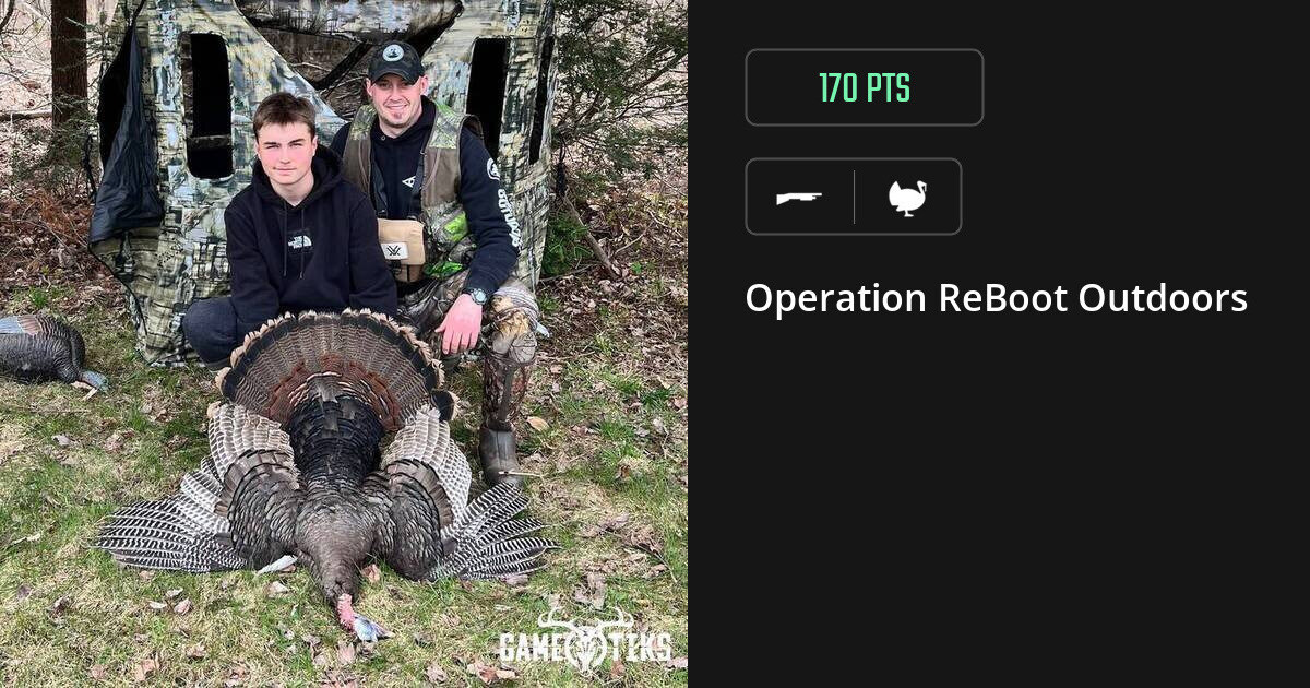 turkey harvest by Operation ReBoot Outdoors