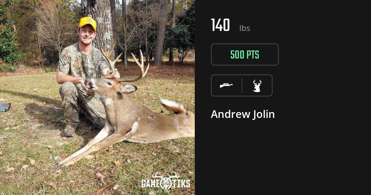 Deer harvest on Gametiks