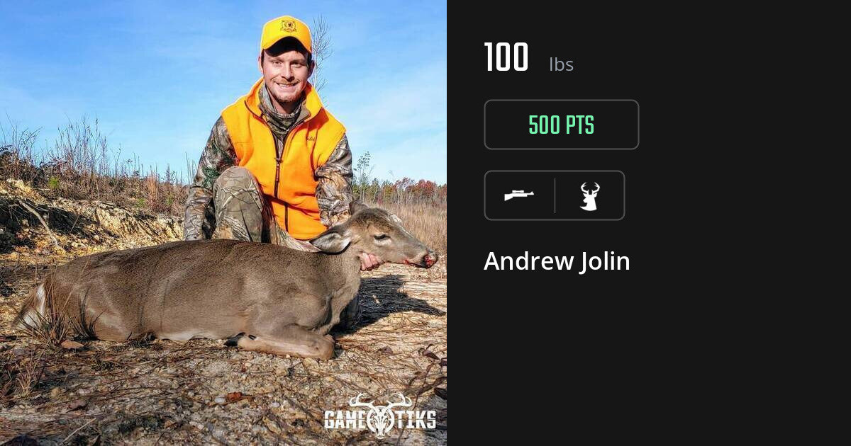 Deer harvest on Gametiks