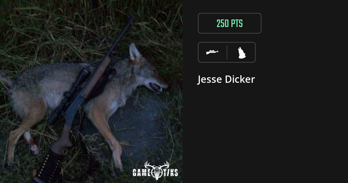 Canine harvest on Gametiks