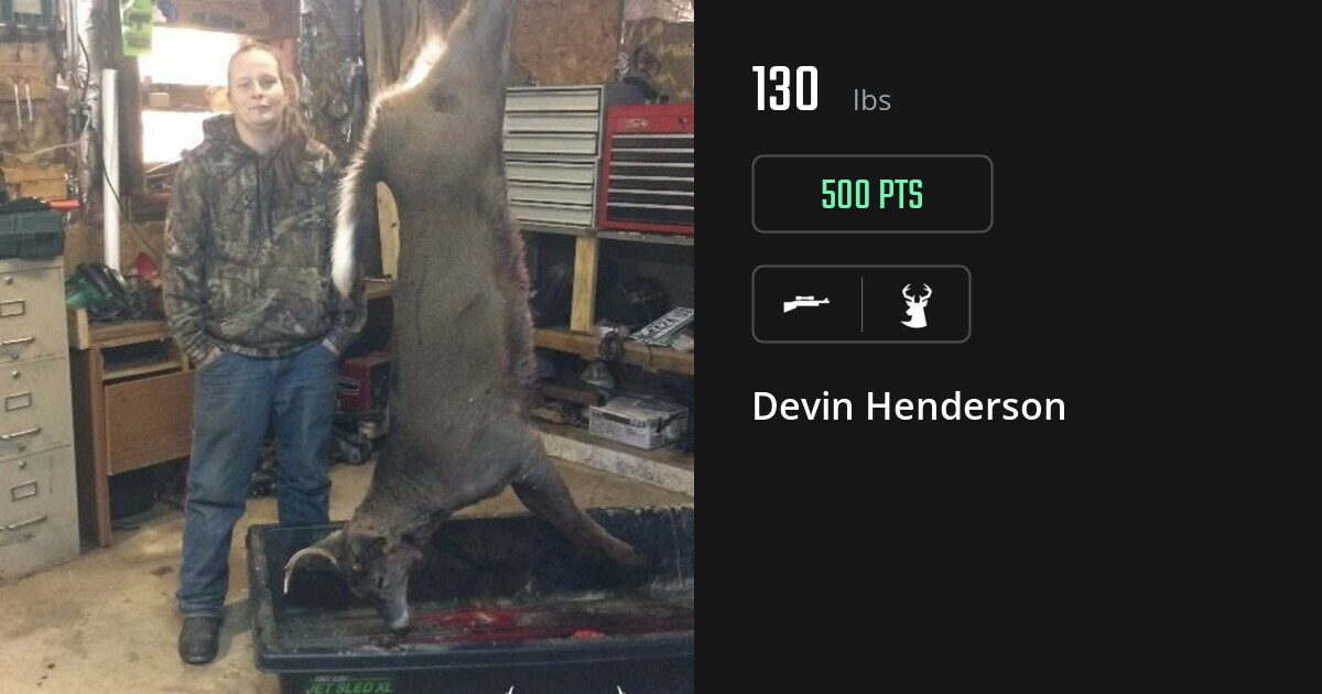 Deer harvest on Gametiks