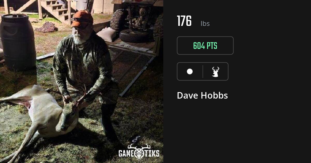 deer harvest by Dave Hobbs