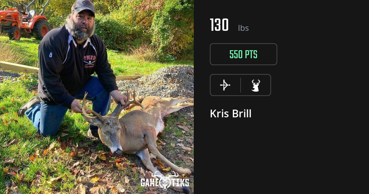 Deer harvest on Gametiks