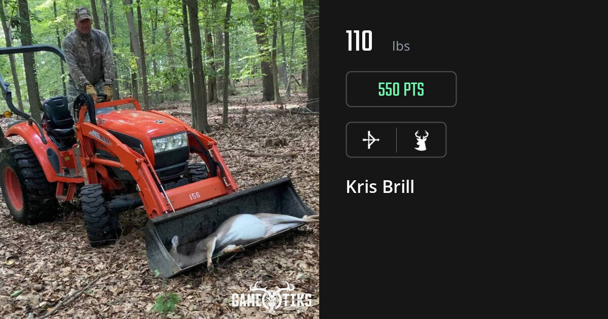 Deer harvest on Gametiks