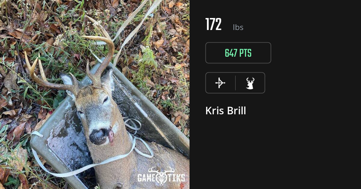 Deer harvest on Gametiks