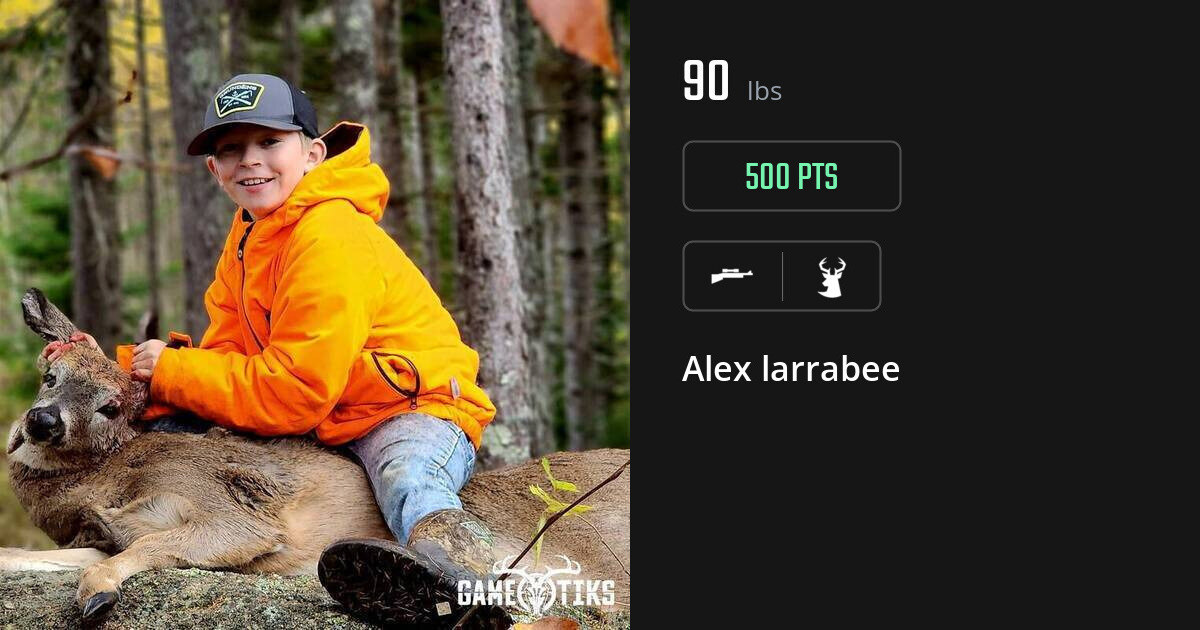 Deer harvest on Gametiks