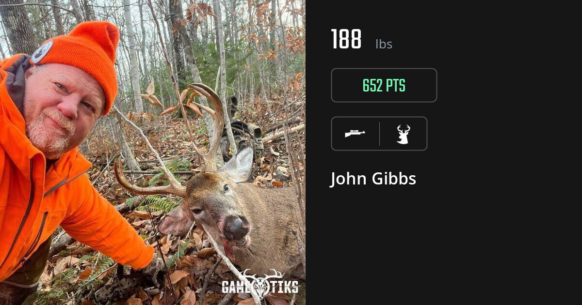 Deer harvest on Gametiks