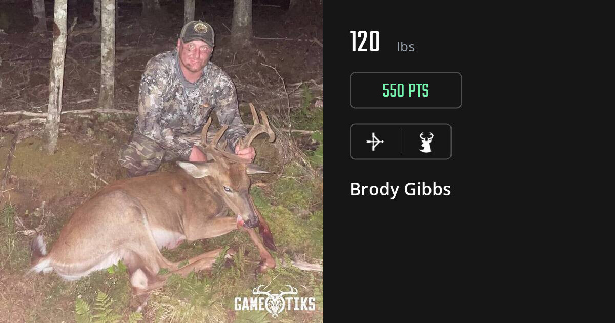 deer harvest by Brody Gibbs