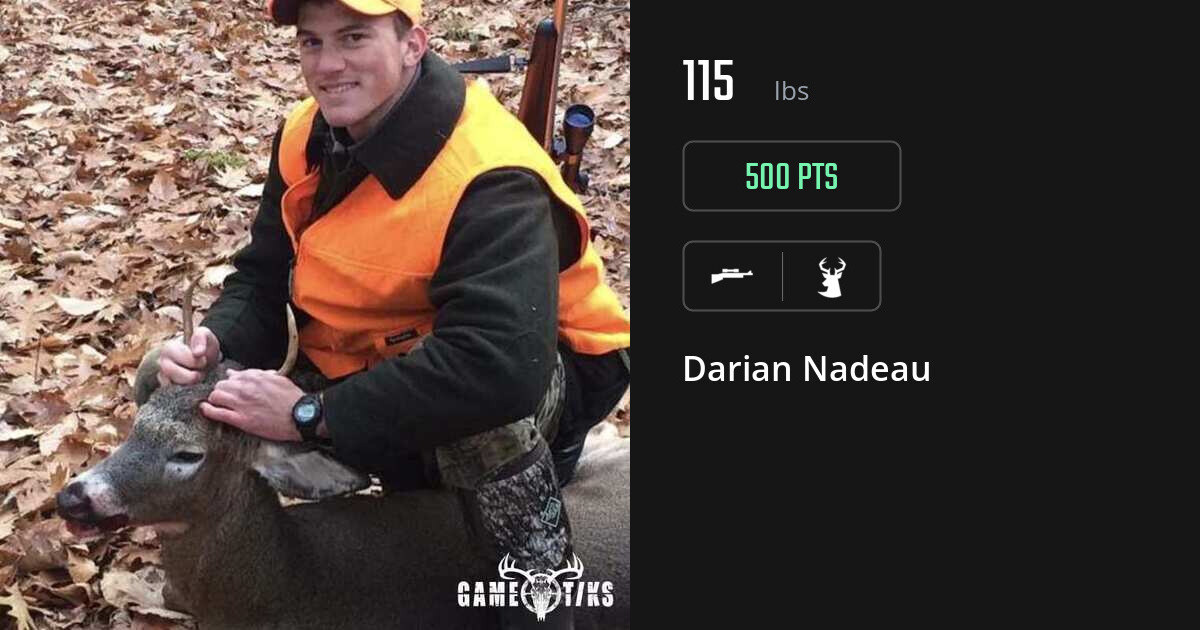 deer harvest by Darian Nadeau