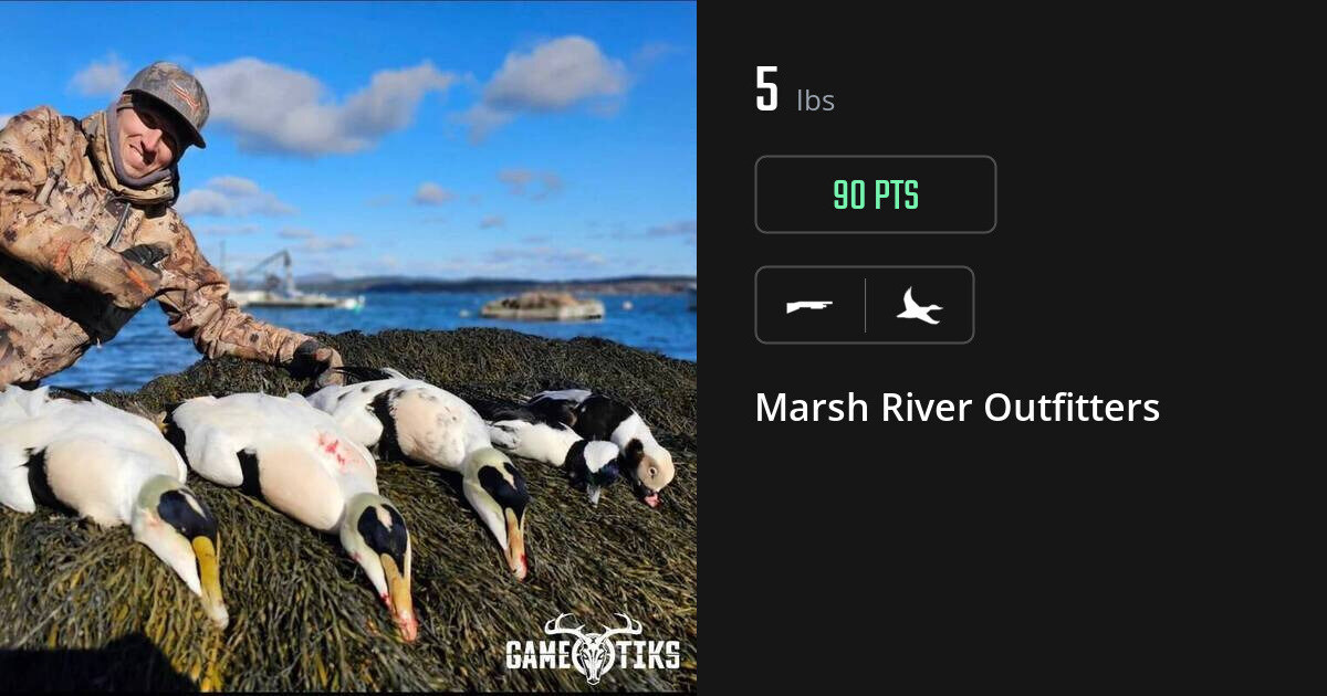 Waterfowl harvest on Gametiks