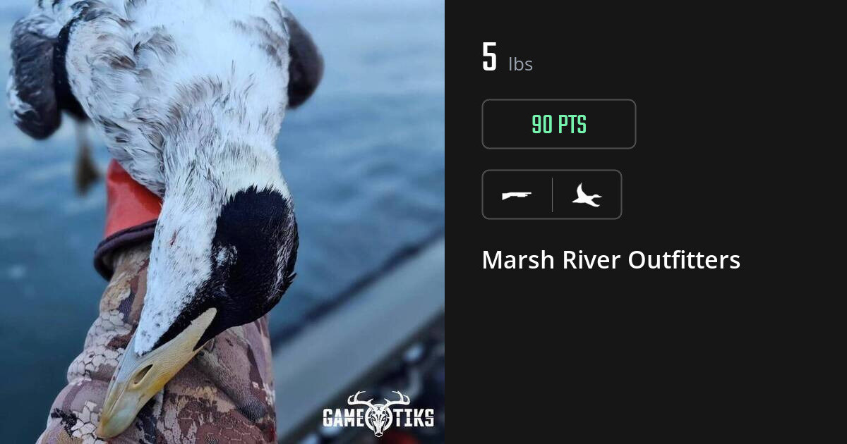 Waterfowl harvest on Gametiks