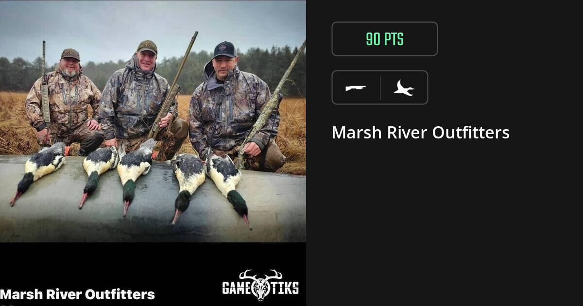 Waterfowl harvest on Gametiks