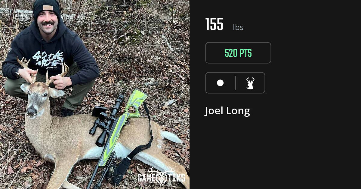 Deer harvest on Gametiks