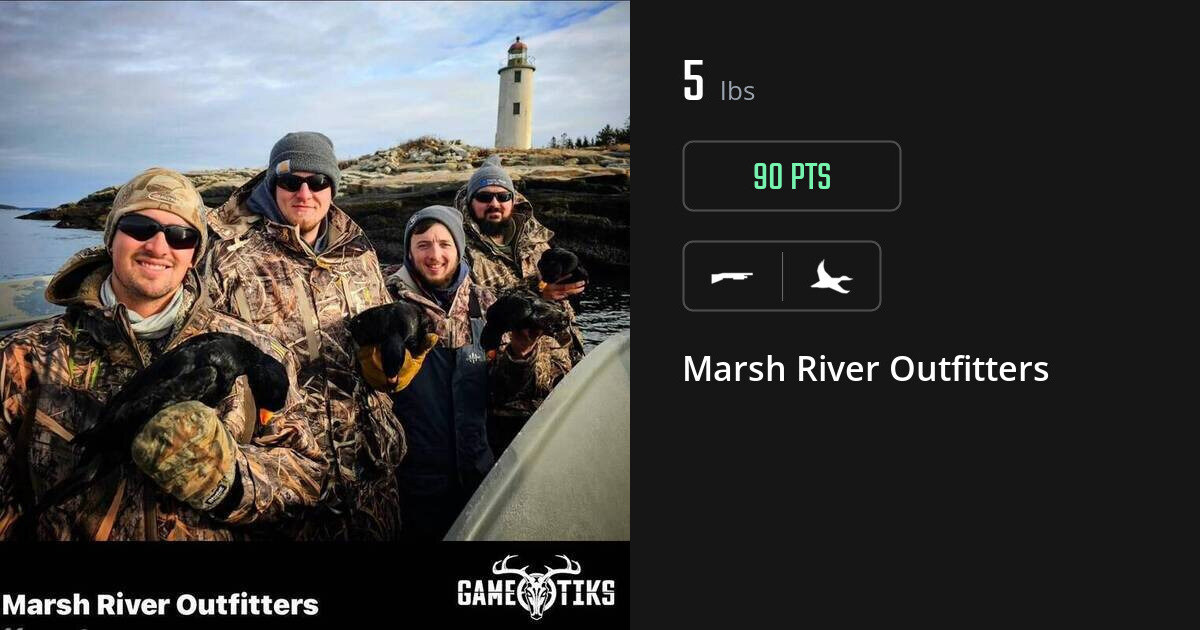 Waterfowl harvest on Gametiks