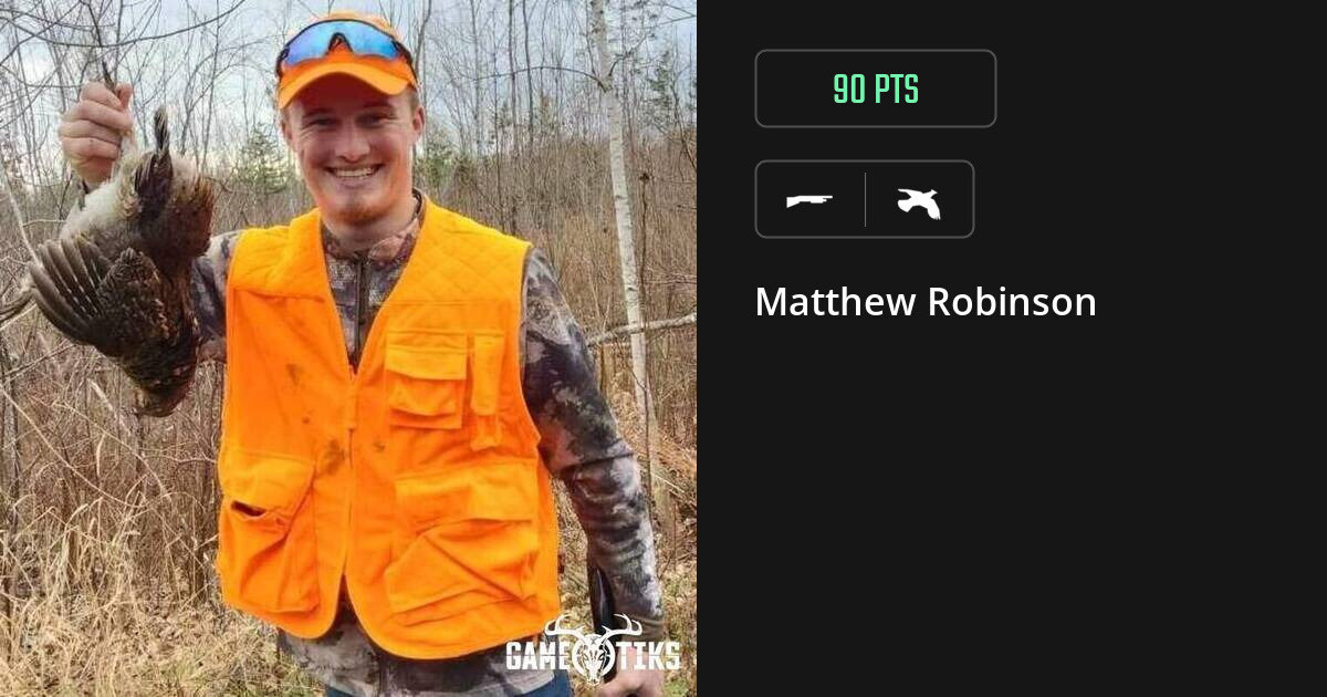 Upland bird harvest on Gametiks